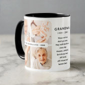 Gedenkveranstaltung Beste Oma je Moderne Fotosamml Tasse