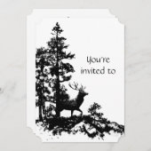 Gedenkveranstaltung Einladung Maskuline Stag Dez A (Vorne/Hinten)