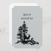 Gedenkveranstaltung Einladung Maskuline Stag Dez A (Vorne/Hinten)