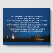 Gedenkveranstaltung für die Luftwaffe in der Nacht Gästebuch (Rückseite)