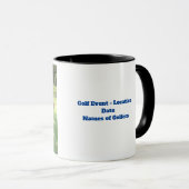 Gedenkveranstaltung für Golfveranstaltungen - Tass Tasse (VorderseiteRechts)