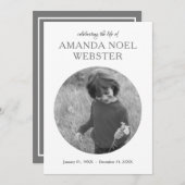 Gedenkveranstaltung zum Foto im Mittelpunkt Programm (Vorne/Hinten)