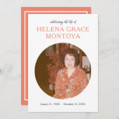 Gedenkveranstaltung zum Foto im Mittelpunkt Programm (Vorne/Hinten)