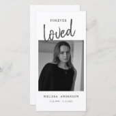 Gedenkveranstaltung zum Kardinal-Beerdigungsfest i Dankeskarte (Vorne/Hinten)