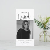 Gedenkveranstaltung zum Kardinal-Beerdigungsfest i Dankeskarte (Stehend Vorderseite)