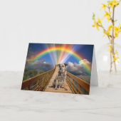 Gedenkverlust der Rainbow Bridge Karte (Gelbe Blume)