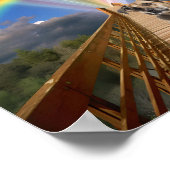 Gedenkverlust der Rainbow Bridge Poster (Ecke)