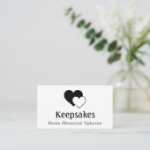 Gedenkwille Visitenkarte (Stehend Vorderseite)