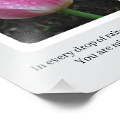 Gedenkzeichen für Hochzeiten Fotodruck (Ecke)