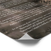 Gedicht an die Eltern des Bride Poster (Ecke)