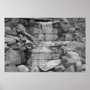 Gedicht an Eltern der Braut (von Bride) Poster