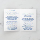 Gedicht: Beileid für Haustiere verloren geklaut YG Karte (Innenseite)