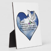 Gedicht "Bird Heart" Fotoplatte (Seite)