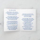 Gedicht: Das Beileid "Pet Loss FLST" ist geklappt Karte (Innenseite)