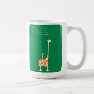 Gedicht der Giraffen-HP2129 Kaffeetasse
