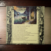 Gedicht der Kunstmalerei auf dem Wasser Fliese