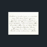 Gedicht der Leinwand<br><div class="desc">Fügen Sie Ihr Zitat zu dieser wunderschönen,  gedehnten Leinwand Wandkunst,  ein personalisiertes und nachdenkliches Geschenk,  das Sie für die nächsten Jahre schätzen können.</div>