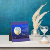 Gedicht des Gebets Fotoplatte (InSitu)