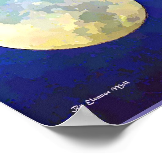 Gedicht des Gebets Poster (Ecke)