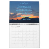 Gedicht des Monatskalenders Kalender (Feb 2027)