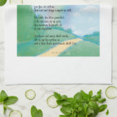 Gedicht des Psalm-23 Handtuch (Gefaltet)