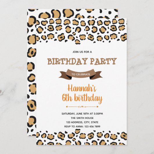 Gedicht Einladung (Vorne/Hinten)