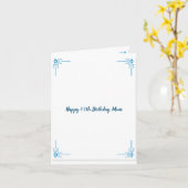 Gedicht für die 60. Frauenkarte Karte (Gelbe Blume)