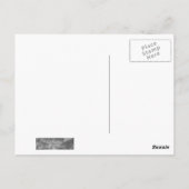 Gedicht für ein neues Leben Postkarte (Rückseite)