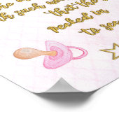 Gedicht für Kinderzimmer oder Zimmer eines kleinen Poster (Ecke)