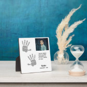 Gedicht für Mama Handprint Erster Schultag Fotoplatte (InSitu)