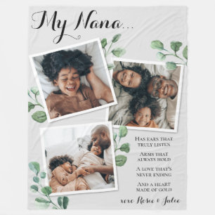 Gedicht für Oma Grammy Nana von der Fleece Grandk