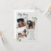 Gedicht für Oma Grammy Nana von Großkindern Karte (Vorderseite/Rückseite Beispiel)