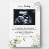 Gedicht für Papa Eukalyptus Foliage Fotoplatte (Vorderseite)