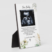 Gedicht für Papa Eukalyptus Foliage Fotoplatte (Seite)