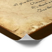 Gedicht "Gebet für meine Mutter" Poster (Ecke)