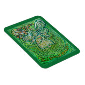 Gedicht "Green Angel Art Custom Magnet" Magnet (Rechte Seite)