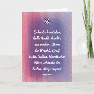 Gedicht Grußkarten Feiertagskarte