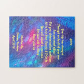 Gedicht "Hoffnung" - Puzzle (Horizontal)