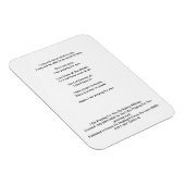 Gedicht "Ich bete für dich" Magnet (Rechte Seite)