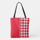 Gedicht Inspiriert von Psalm 100 Bibelverse, Rote Tasche (Rückseite)