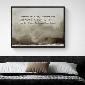 Gedicht nach Maß laden Ihre eigenen Worte Moderne Poster