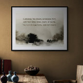 Gedicht nach Maß laden Ihre eigenen Worte Moderne Poster