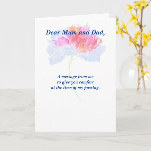 Gedicht: Pet Loss Beileid FL geklappt Karte (Gelbe Blume)