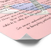 Gedicht/Poster Poster (Ecke)