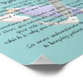 Gedicht/Poster Poster (Ecke)