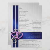 Gedicht Save the Date (Vorne/Hinten)