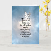 Gedicht "So Loved" Karte (Gelbe Blume)