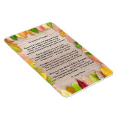 Gedicht "Unterbewusstes Denken" auf dem Flex 4"x6" Magnet (Rechte Seite)