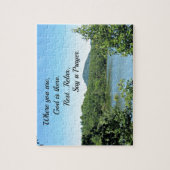 Gedicht von Gottes Nähe. Puzzle (Vertikal)