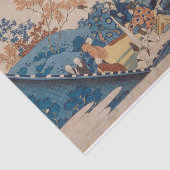 Gedicht von Teishin Kō (Fujiwara no Tadahira) Seidenpapier (Ausschnitt)